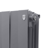 Биметаллический радиатор Royal Thermo PianoForte 500/100-4 (Silver Satin)
