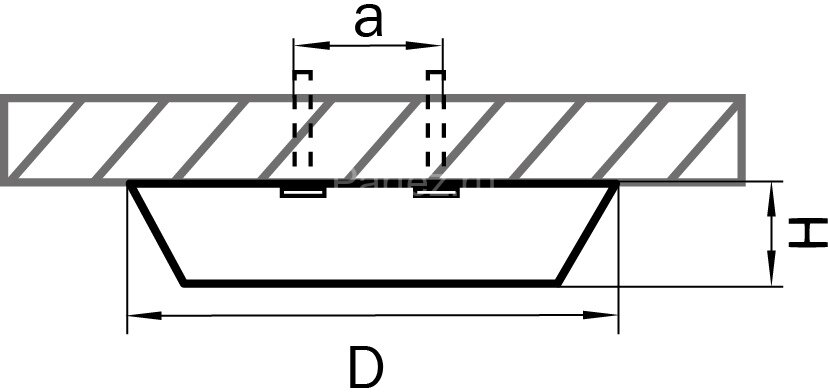Настенно-потолочный светильник Lightstar 216934