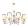 Подвесная люстра Arte Milano 306087/8 Wh/Gd