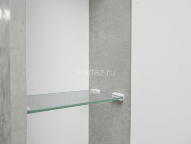 Зеркало-шкаф Loranto Florena 70 700х135х600 правый, светлый бетон (CS00086985)