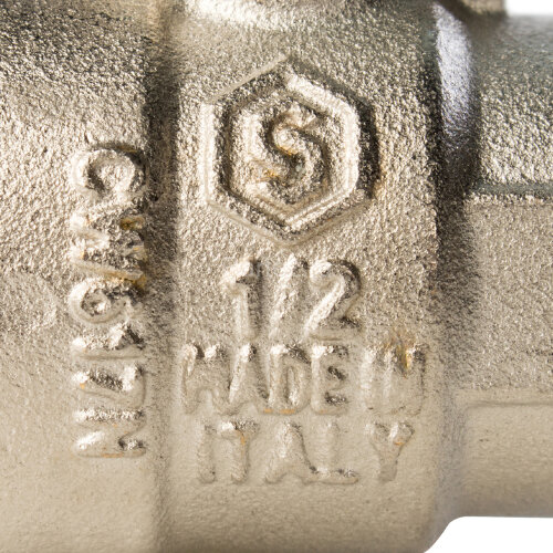 Кран шаровой полнопроходной НР/НР рычаг 1/2" Stout