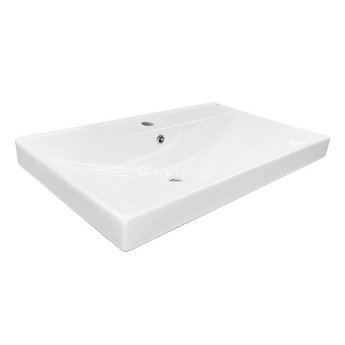 Раковина мебельная Azario Tempo 800х460х170 санфаянс, белый (AZ-4029-80)