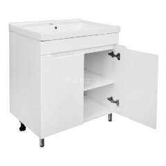 Комплект тумба Loranto 705х530х870 Палермо 70Н напольная с раковиной Ferazzano 70 (CS00090464)