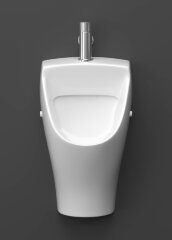 Писсуар Керамин Лаго 310х270х530 с краном, сифоном и креплением, белый (CS00087095)