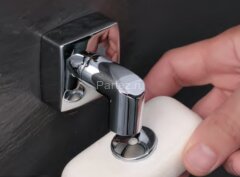 Мыльница Fixsen Kvadro, Хром (FX-61309A)