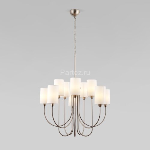 Подвесная люстра Eurosvet 60164/10 никель