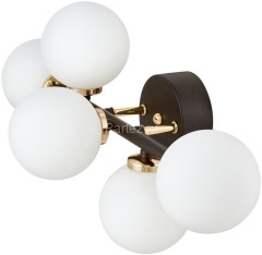 Бра Lumina Deco LDW 6033-5 BK+F.GD