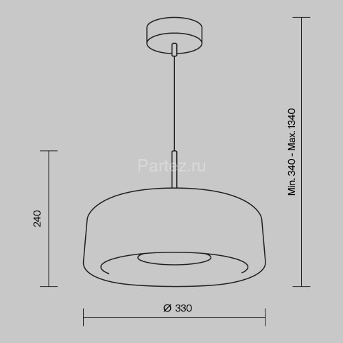 Подвесной светильник Maytoni MOD127PL-L6BR