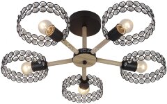 Потолочная люстра Escada 679/5P Black