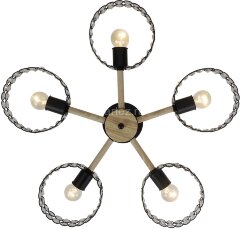 Потолочная люстра Escada 679/5P Black