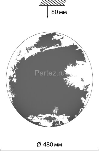 Настенно-потолочный светильник Sonex 3085/EL