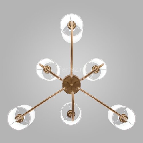 Подвесная люстра Eurosvet 60164/6 латунь