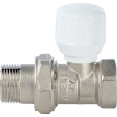 Клапан ручной терморегулирующий прямой 3/4" Stout