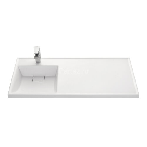 Раковина -столешница AQUATON Лондри 105х50х15 Белый (1A72833KLH01L)