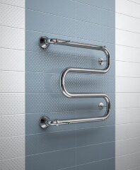 Полотенцесушитель водяной Маргроид М-образный &quot;Вид 38&quot; 50х60, хром