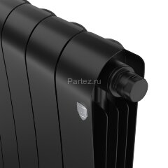 Радиатор биметаллический Royal Thermo Infinity 500 Noir Sable VR80 - 8 секц.
