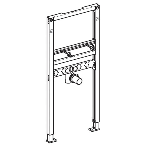 Инсталляция Geberit Duofix для раковины, 112 см, вертикальный смеситель (111.434.00.1)