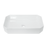 Раковина Sanita Luxe Line, накладная, белая (LINSLWB01)
