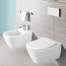Унитаз подвесной Villeroy&Boch SUBWAY 2.0, безободковый, сиденье микролифт (5614R201)