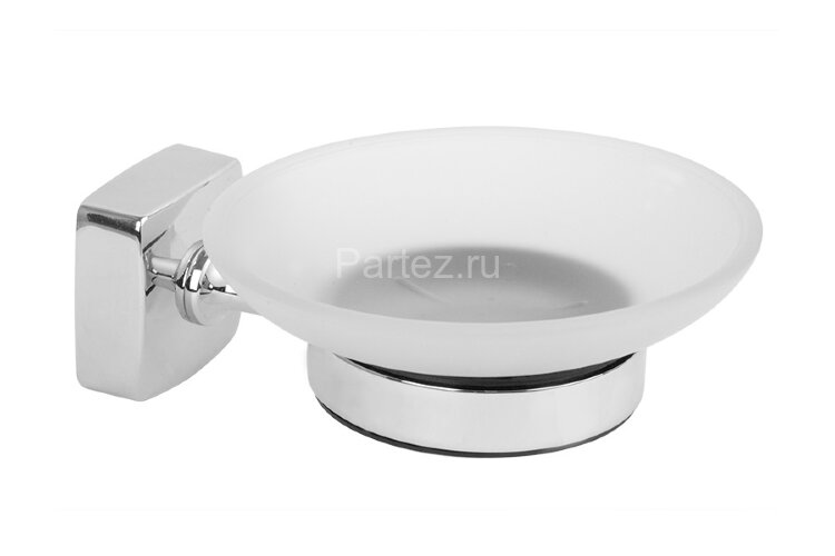 Мыльница Fixsen Kvadro, Хром (FX-61308)