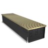 Конвектор внутрипольный Royal Thermo ATRIUM-190/300/2800-DG-U-LB