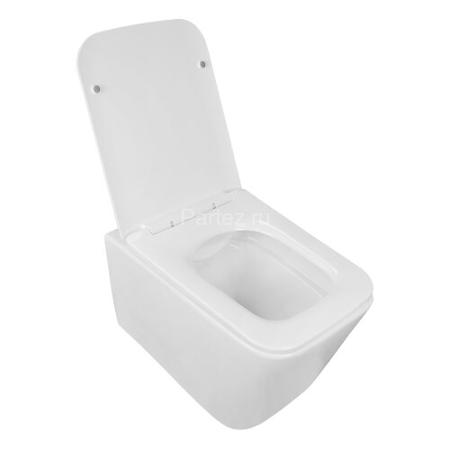 Сет LORANTO Инсталляция + Унитаз подвесной TALAS безoбодковый в комплекте с быстросъемным сиденьем м