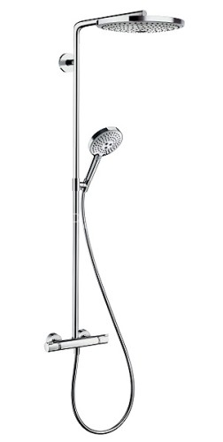 Hansgrohe 27133400 Raindance Select S 300 2jet Showerpipe, 1/2, белый/хром