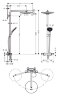 Hansgrohe 27133400 Raindance Select S 300 2jet Showerpipe, 1/2, белый/хром