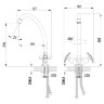 Смеситель Lemark Partner LM6544C для кухни