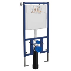 Сет LORANTO Инсталляция + Подвесной безободковый унитаз Fredo с сиденьем микролифт (4501+CS-WH8005)