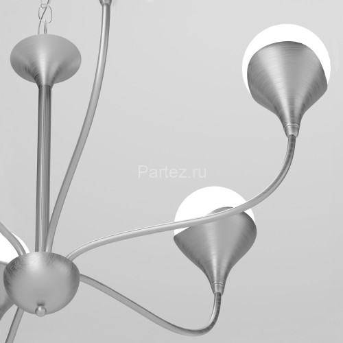 Подвесная люстра Eurosvet 60169/6 никель