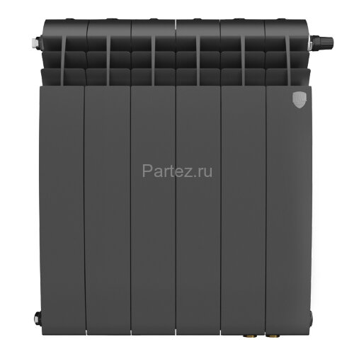 Радиатор Royal Thermo BiLiner 500 /Noir Sable VDR - 6 секц.