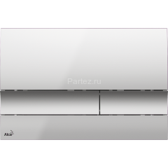 Кнопка смыва Alcadrain, хром - матовая (M1722)