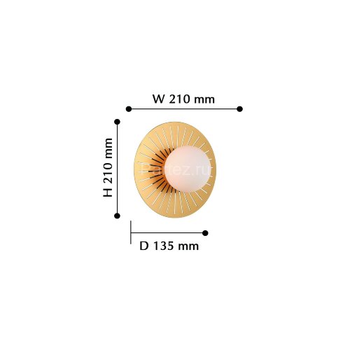 Настенный светильник Favourite 2356-1W