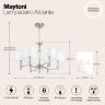 Подвесная люстра Maytoni MOD014CL-06N