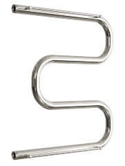 Полотенцесушитель водяной ДВИН M М-образный 60/50 c полкой, полированный (4627086010813)