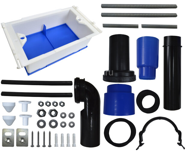 Инсталляция для подвесного унитаза IDROSPANIA MENORCA двойной смыв 3/6 л. (40220)