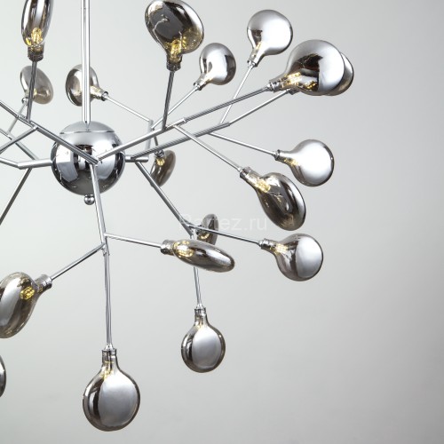 Подвесная люстра Bogate's 554 хром / дымчатый