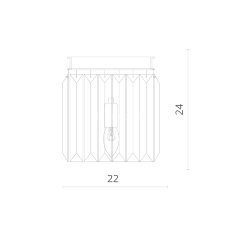 Настенный светильник Divinare 3001/02 AP-1