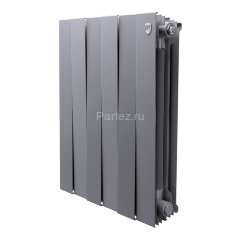 Биметаллический радиатор Royal Thermo PianoForte 500/100-6 (Silver Satin)
