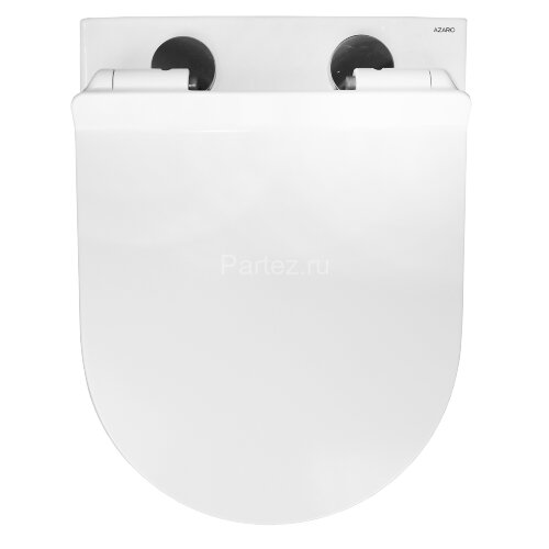 Сет LORANTO Инсталляция + унитаз Azario FRETTA ROUND подвесной, безободковый, с быстросъемным сидень