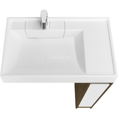 Тумба под раковину Aquaton Лондри 80 без фасада, Дуб Кантри (1A267101LHDY0)