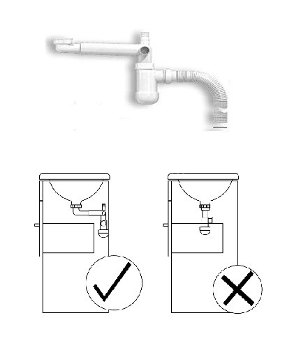Тумба под раковину Roca Ronda, 60 см, с ящиками, бетон/белый глянец (Z.RU93.0.300.2)