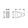 Hansgrohe 27526000 XX Держатель Porter’D