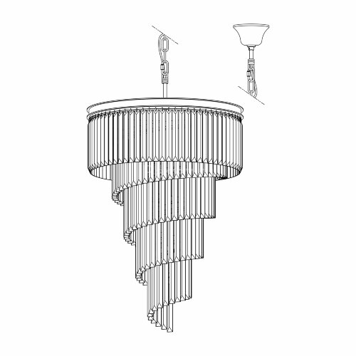Подвесная люстра Citilux CL332171