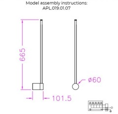 Бра Aployt APL.019.01.07