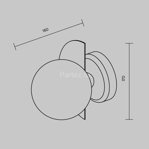 Бра Freya FR5391WL-01BS