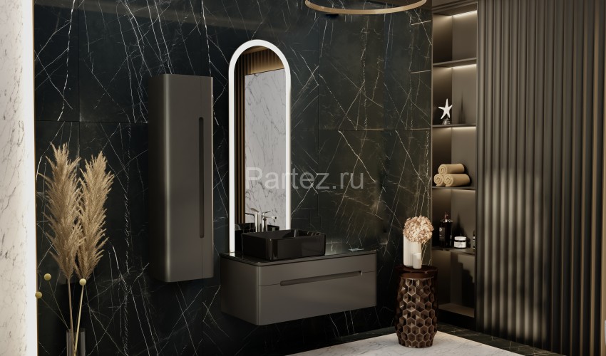 Зеркало AZARIO Арракис 480х1450 c подсветкой и диммером, бесконтактный сенсор (LED-00002500)