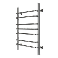Полотенцесушитель водяной AZARIO FERRARA 500/800 7 секций, нижнее/диагональное подключение, 1/2&quot;, хр
