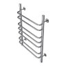 Полотенцесушитель водяной AZARIO FERRARA 500/800 7 секций, нижнее/диагональное подключение, 1/2", хр